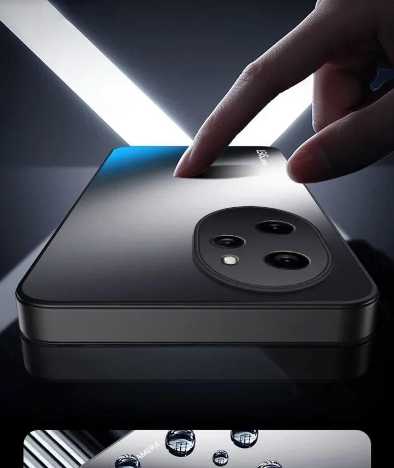 Para Huawei Honor 200 Pro funda dura mate con soporte de anillo funda protectora trasera magnética para Honor 200 100 90 80 70 60 50 - imagen 4