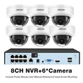 8CH NVR and 6 Camera