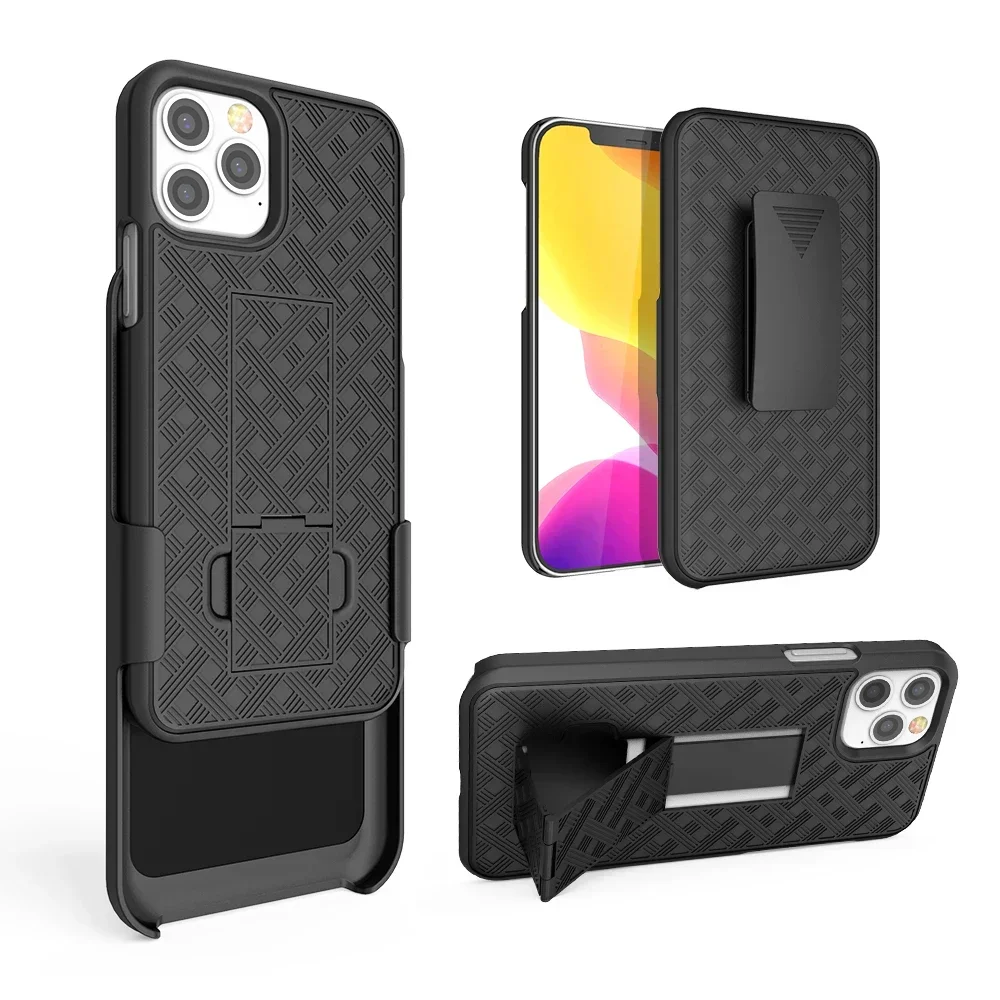 Funda combinada 2 en 1 con soporte para cinturón, funda para teléfono con Clip para IPhone 17 Air 16 14 13 12 Pro Mini 11 Pro Max 15 PLUS - imagen 3