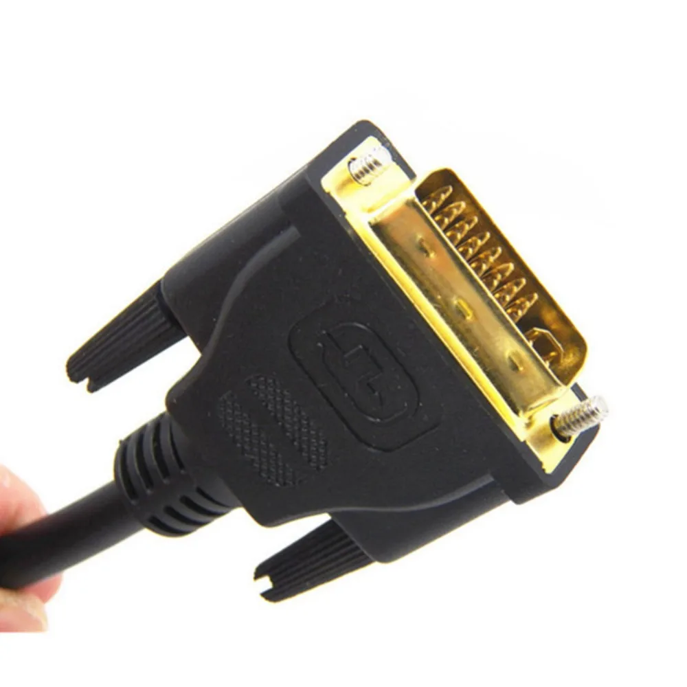 Cable adaptador DVI macho a VGA hembra, convertidor de vídeo, 24 + 5, 25 DVI-I a VGA, para TV, PS3, PS4, pantalla de PC, 1080P, 0,3 M - imagen 5