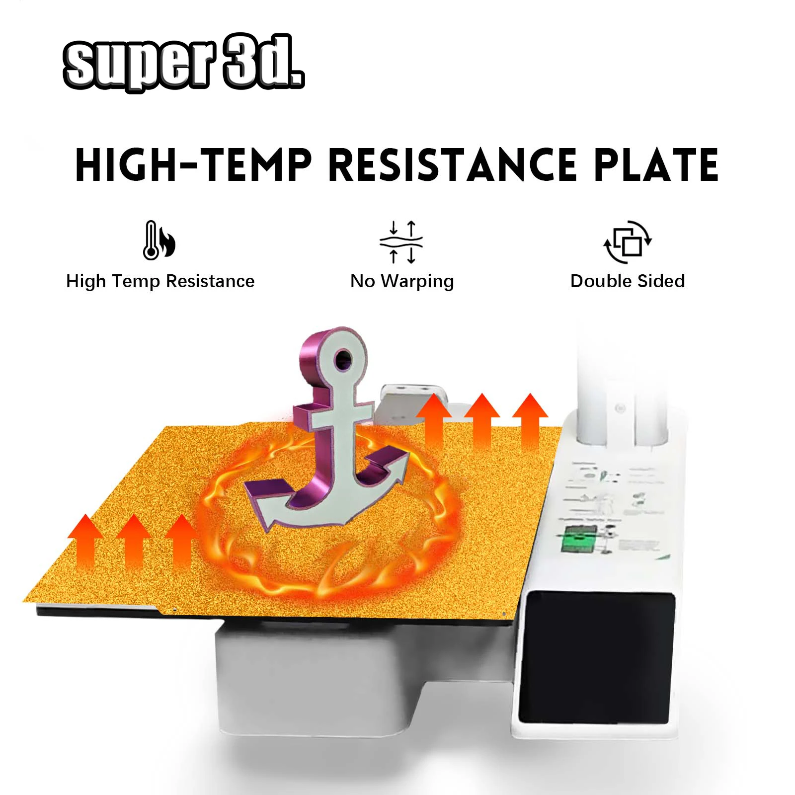 184x184mm Bambu Lab A1 Mini placa de construcción H1H PEO PET suave texturizado Bambulabs cama resorte hoja de acero hoja Pei para laboratorio de bambú - imagen 5