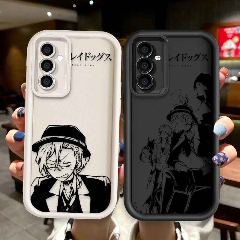 Bungo Stray Dogs para Redmi Note 13 12 11 10 9 Pro Plus 5G POCO F3 F4 F5 X3 X4 X5 GT funda de teléfono con escalera de ojo suave - imagen 3