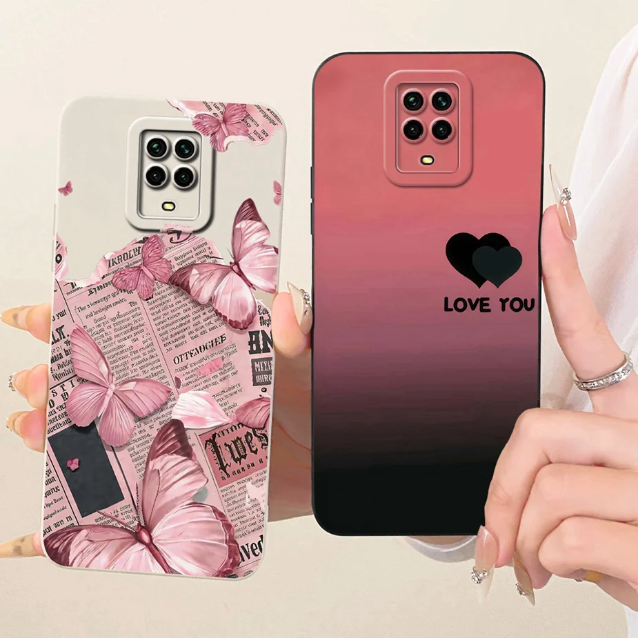 Para Xiaomi Redmi Note 9 Pro funda Note 9S elegante caramelo pintado cubierta suave TPU funda de teléfono para Redmi Note 9 Pro Max Note9 S Fundas - imagen 2