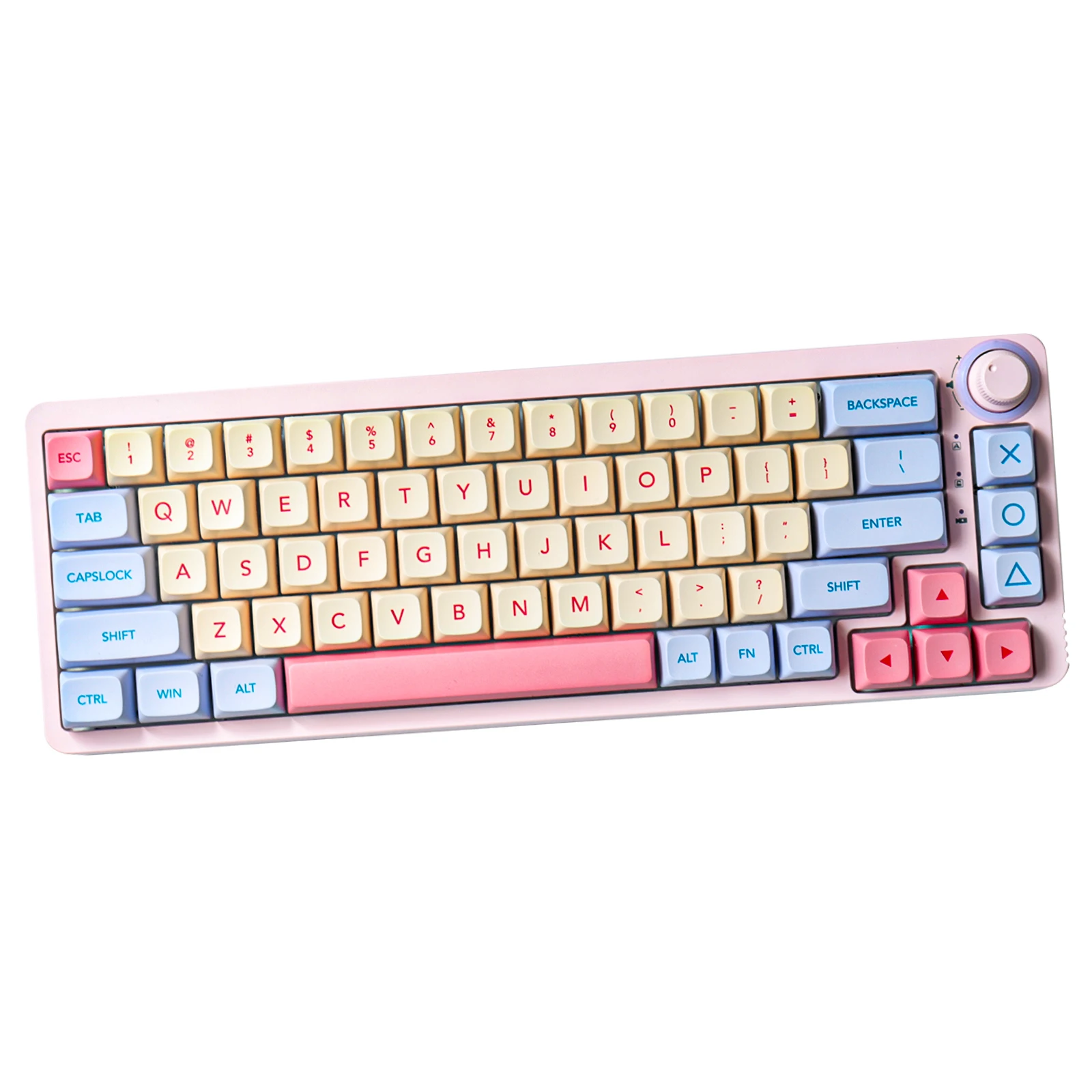 GMK Marshmallow-teclas personalizadas para teclado mecánico, 132 teclas, XDA, perfil DYE-SUB - imagen 3