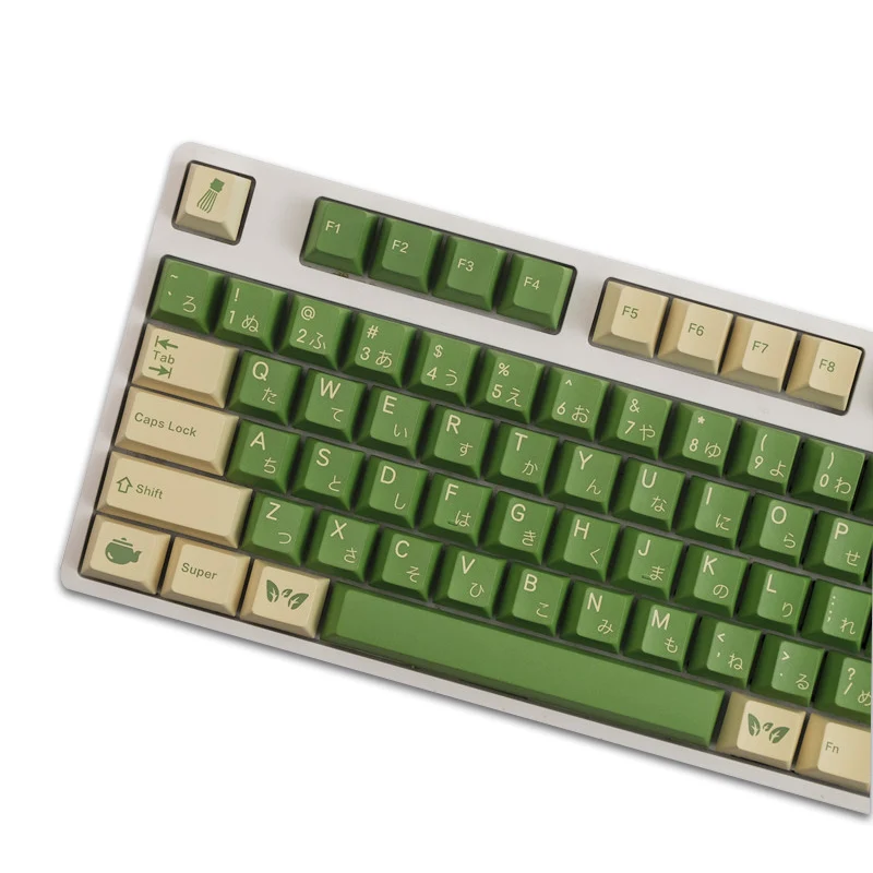 GMK Matcha Keycaps PBT Perfil Cherry Dye-Sub Teclado Mecánico - imagen 4