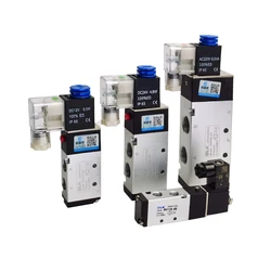 Electroválvula neumática 5/2 vías para control de aire