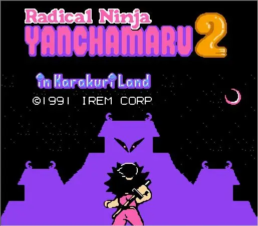 Cartucho de juego en Inglés Kid Niki 2 para consola NES/FC - imagen 3