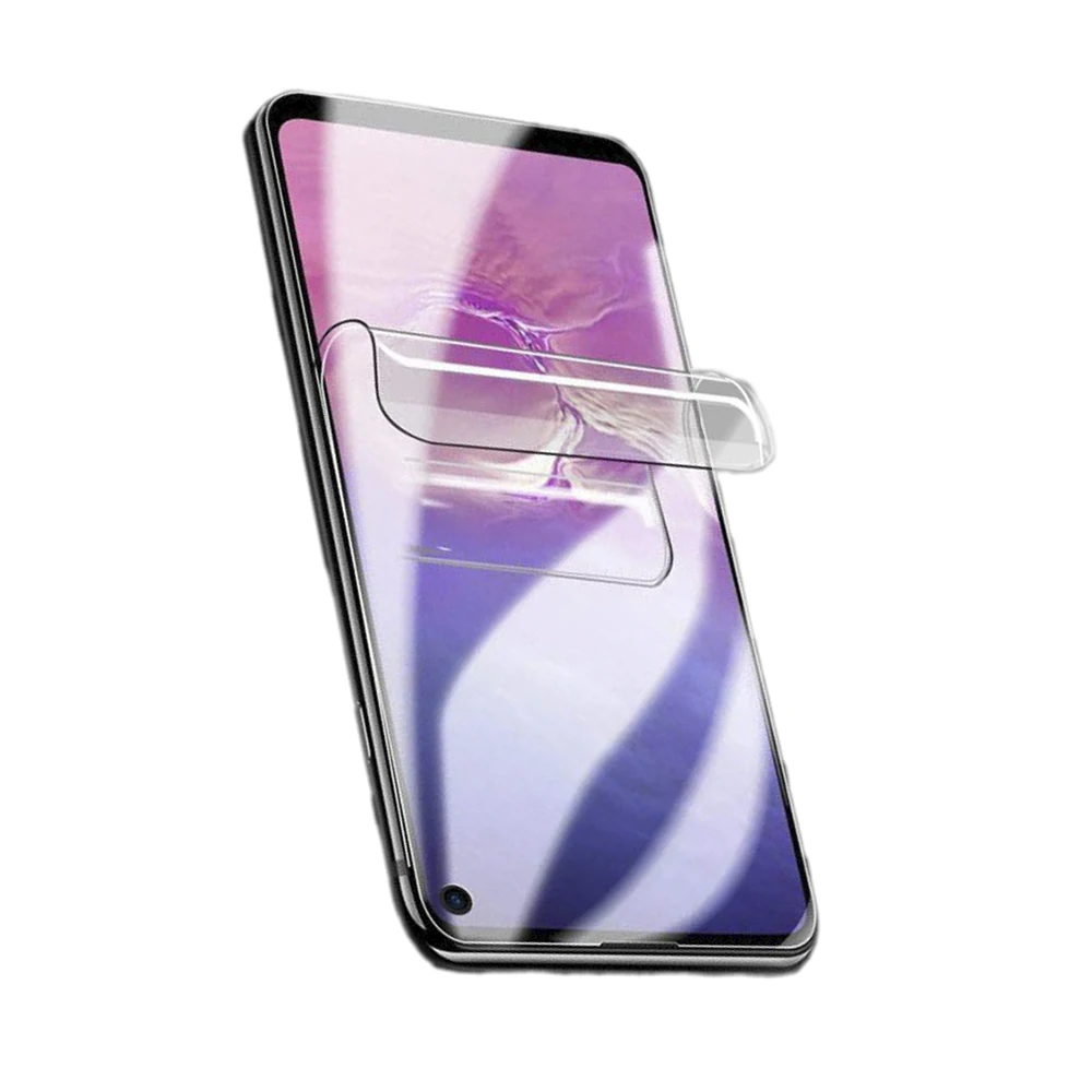 ACTECOM Protector de Pantalla Hidrogel compatible con Samsung Galaxy s10 Flexible Membrana Lámina Antiarañazos Autorreparación - imagen 3