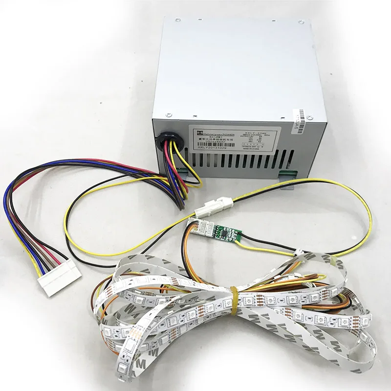 Máquina de Arcade para máquinas expendedoras, arnés de Cable de rayas con luz Led para grúa, gabinete, Bartop, Arcade, piezas para muñecas - imagen 4