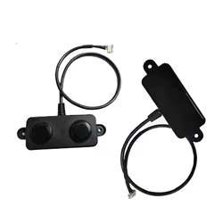 Taidacent Sensor ultrasónico impermeable, Sensor de ocupación de estacionamiento, Detector de presencia de vehículos, Detector de rango ultrasónico en exteriores