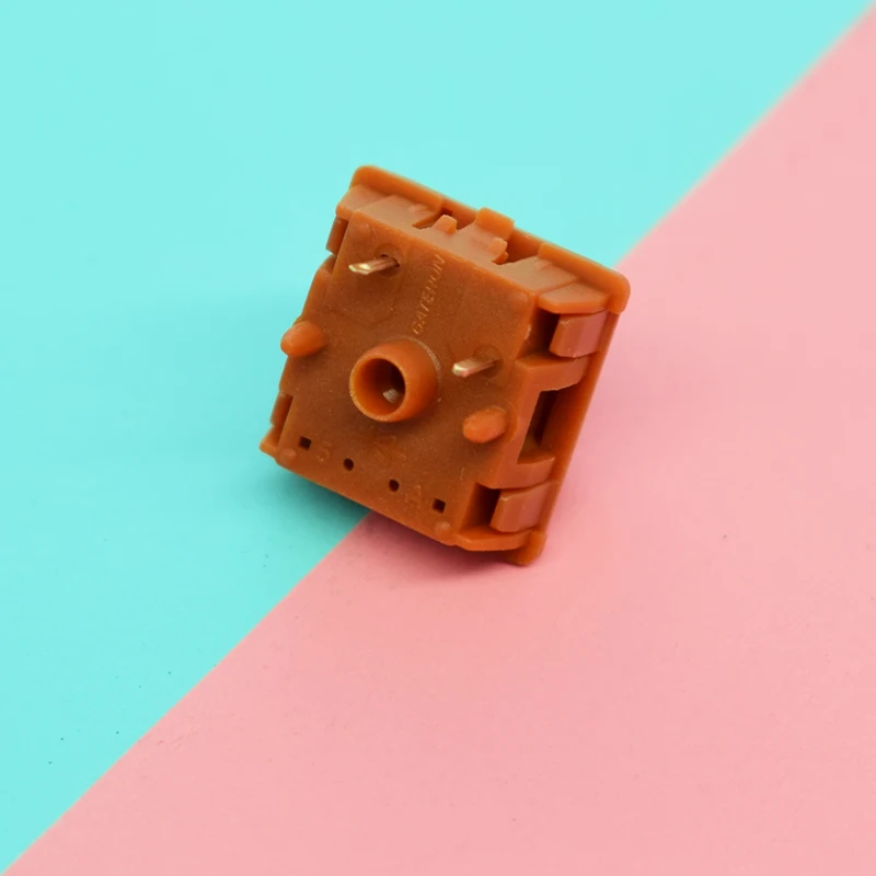 Gateron CAP V2 Gold Brown – Interruptor mecánico 55g - imagen 3
