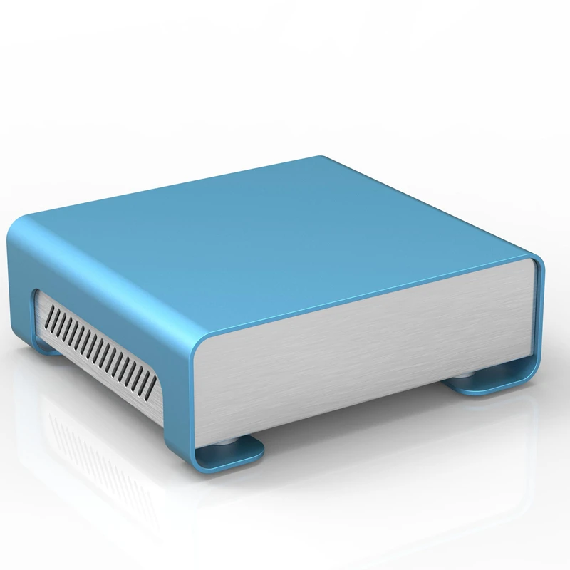 Nuevo producto YONGU-P03 208,4 X 71,5 X 189 mm Caja doblada de aluminio para caja PCB DIY - imagen 4