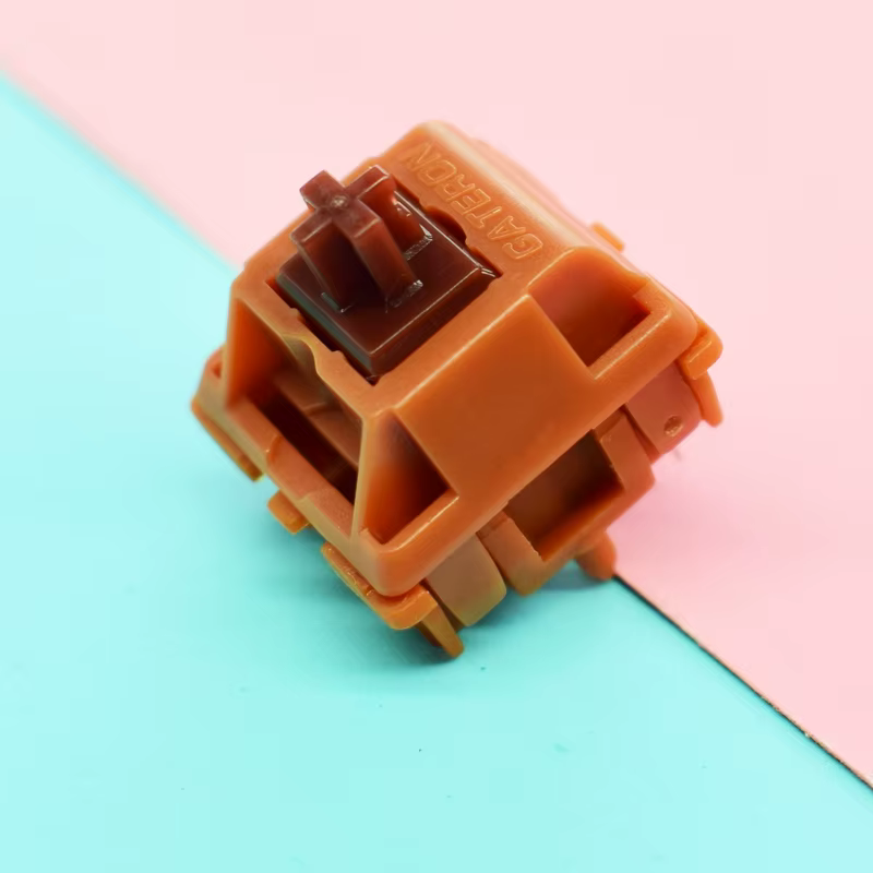 Gateron CAP V2 Gold Brown – Interruptor mecánico 55g