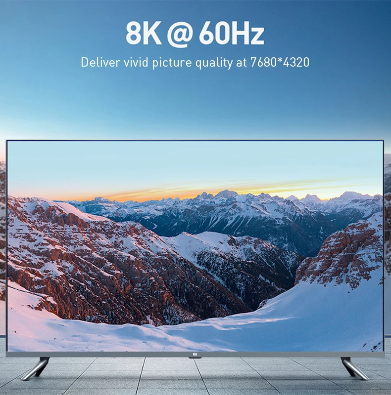 Cable HDMI 2.1 MOSHOU - ULTRA 8K 60Hz, 4K 120Hz, HDR10 eARC - imagen 4