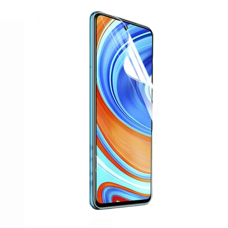 Xiaomi Poco X3 NFC Protector de pantalla de hidrogel compatible con Xiaomi Poco X3 NFC Pelicula protectora hidrogel Antiarañazos - imagen 3