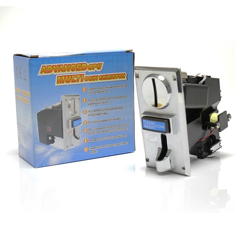CH-926 aceptador de monedas multielectrónico se acepta 6 tipos de monedas para máquina expendedora/silla de masaje para lavadora de monedas - imagen 2