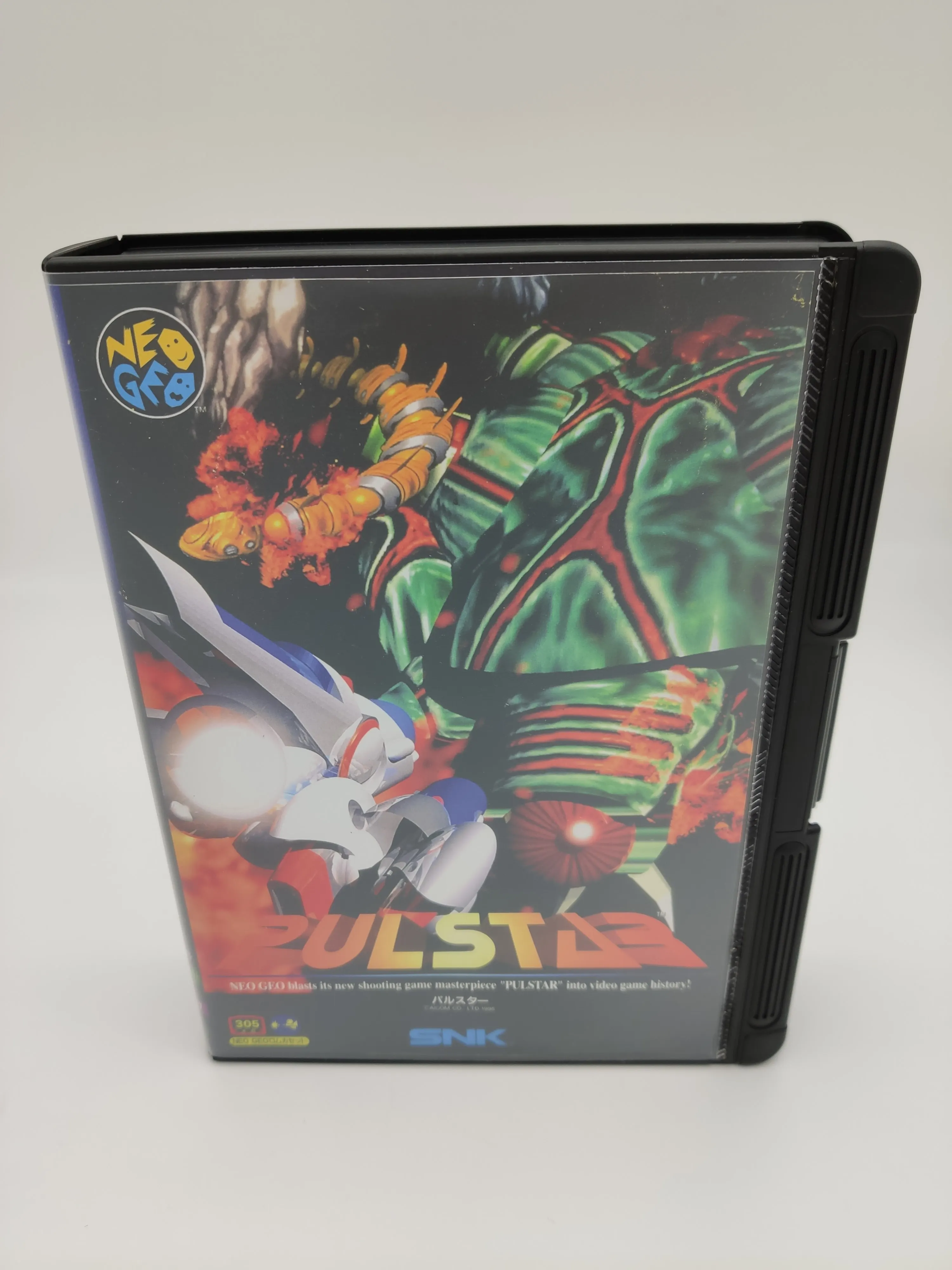 Caja de cierre a presión, inserto pulsar, Japón, NEO, GEO, AES, nuevo