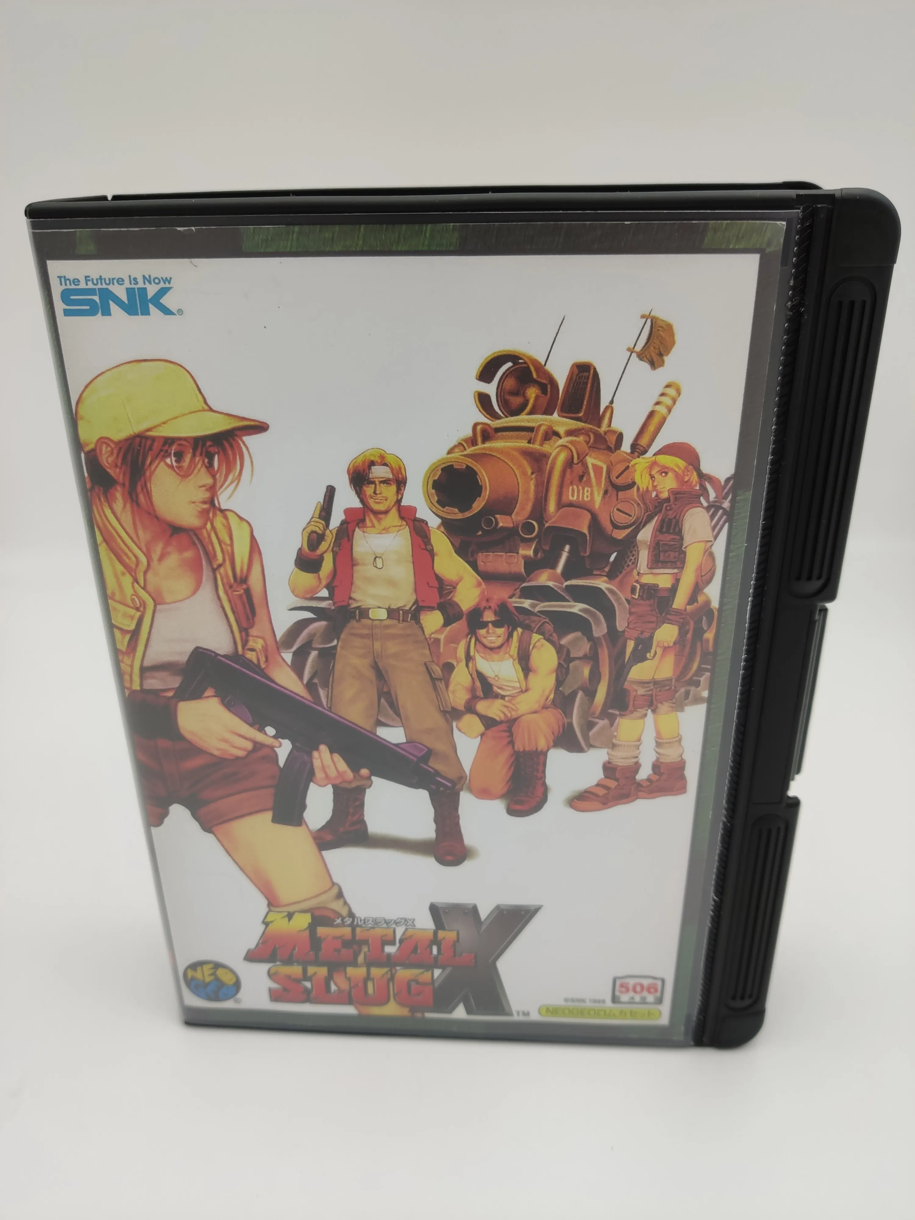 SNI-LOCK BOX + INSERT METAL SLUG X JAPAN NEO GEO AES, NOUVEAU