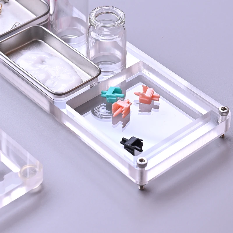 Abridor de probador de estación de lubricante de 50 interruptores para teclado mecánico Cherry, eje de prueba de banco de trabajo CNC, eje lubricante - imagen 4