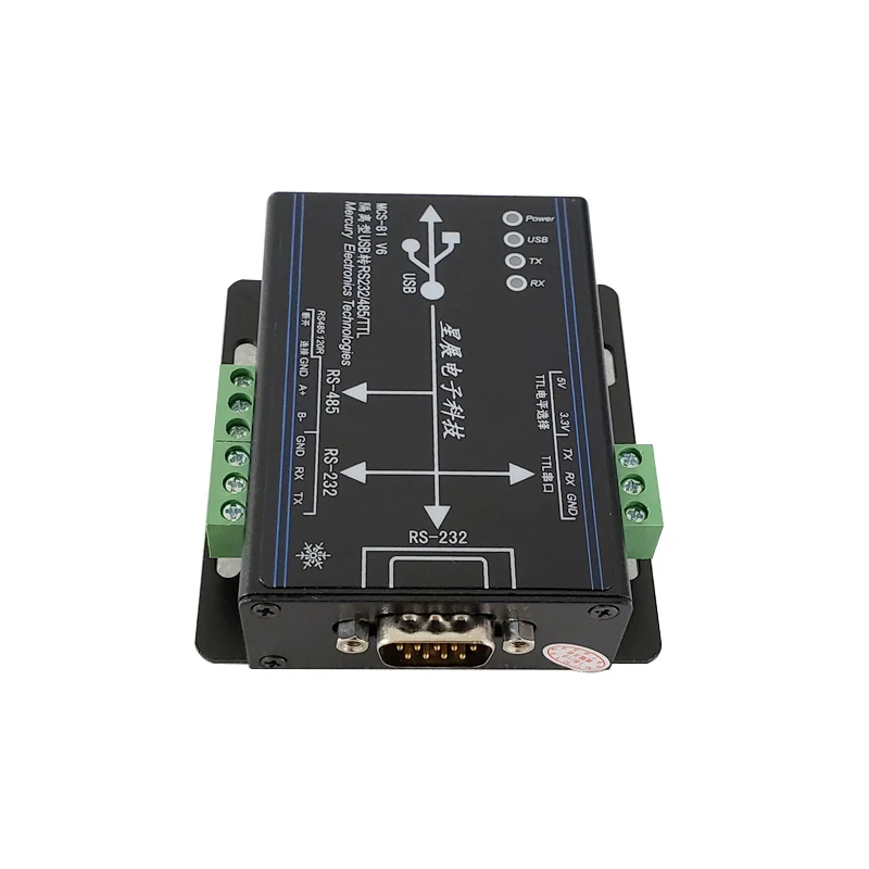 Adaptador USB FTDI aislado 3 en 1 TTL RS232 RS485 Industrial - imagen 4