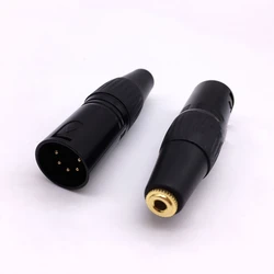 Adaptador XLR Macho a Jack 3,5mm Hembra para Cámaras de Monitoreo