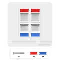 4 puertos