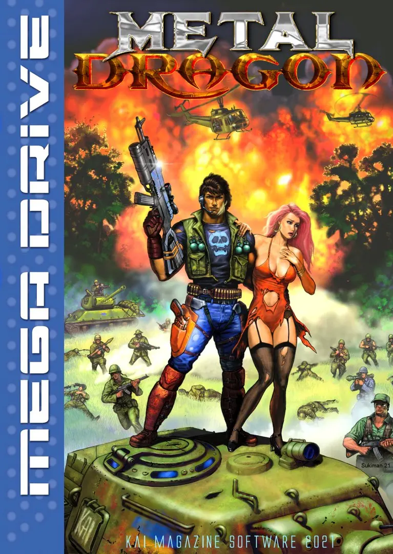 Tarjeta de juego MD de Metal Dragon de 16 bits, Incluye caja de venta al por menor para Genesis Mega Drive, versión estadounidense - imagen 2