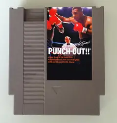 Cartucho Mike Tyson Punch-Out para Nintendo NES y Famicom FC