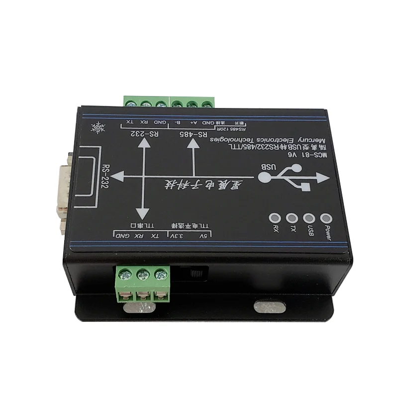 Adaptador USB FTDI aislado 3 en 1 TTL RS232 RS485 Industrial