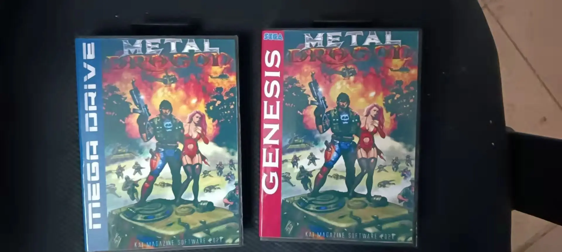 Tarjeta de juego MD de Metal Dragon de 16 bits, Incluye caja de venta al por menor para Genesis Mega Drive, versión estadounidense - imagen 5
