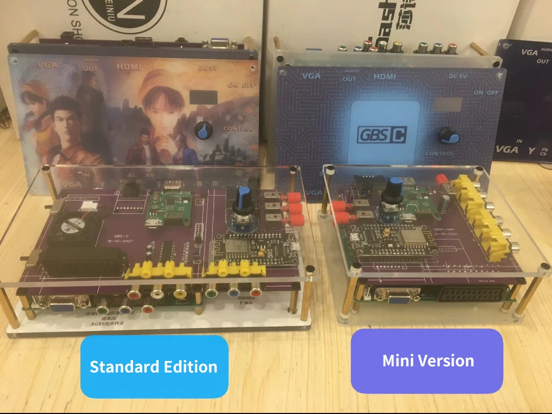 GBSC-Convertidor de calidad de imagen Retro, convertidor de vídeo de conversión recíproca de CRT a LCD, juegos Arcade HD a 240P - imagen 3