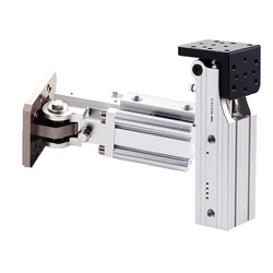 Manipulador Neumático Industrial con Rotación 90° y Bloqueo Lateral