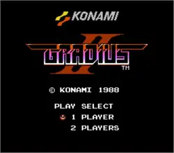 Gradius Cartucho Doble para NES y Famicom