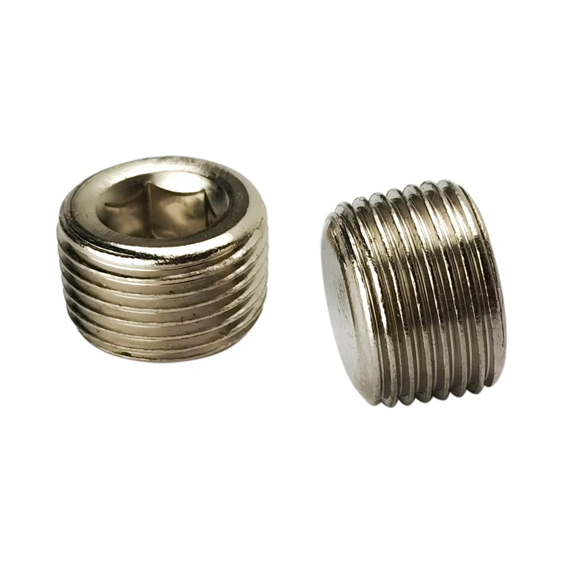 1 Uds conector neumático macho de 1/8 "1/4" 3/8 "1/2" 3/4 "rosca macho de tubo de latón hexagonal final racor neumático parte - imagen 2