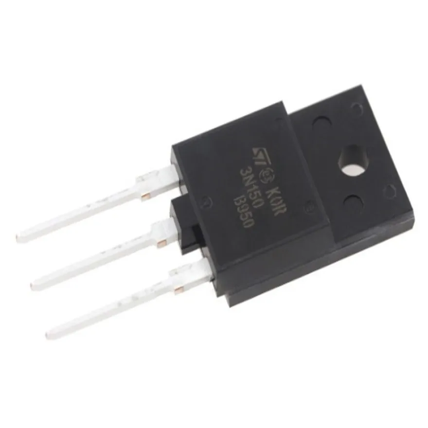 Enchufe recto Original STFW3N150 STFW3 3N150, paquete de TO-3PF MOS, tubo de efecto de campo, 10 unids/lote - imagen 3