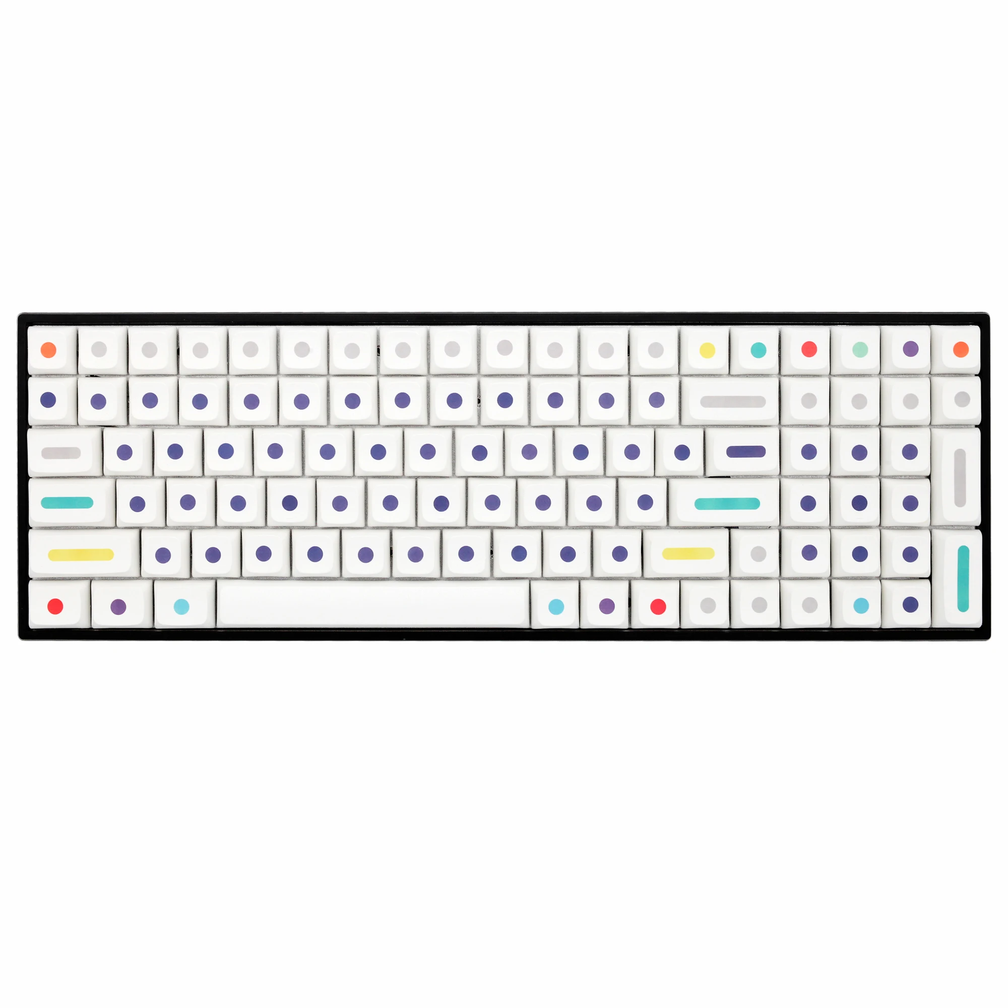 Keycaps XDA V2 World Map Dye PBT – Compatible Teclado Mecánico 87/104 Teclas