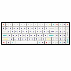 Keycaps XDA V2 World Map Dye PBT – Compatible Teclado Mecánico 87/104 Teclas