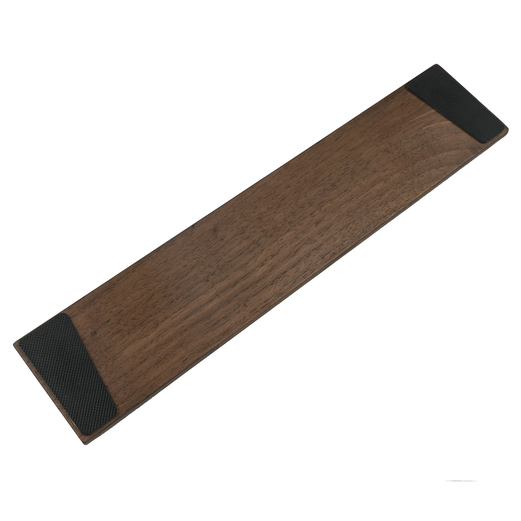 Reposamuñecas de madera de nogal para teclado de 96 Melody96, almohadilla de goma para escritura ergonómica - imagen 4