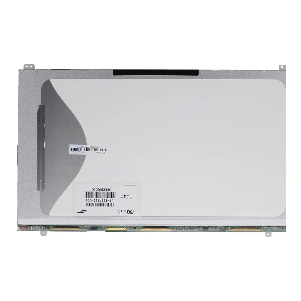 Pantalla LCD de 15,6 pulgadas para SAMSUNG, modelos LTN156AT19, F01, 001, 501, 801, LTN156AT18, N156BGE-L51, L52, L62, NP300v5a, NP550P5C, NP300E5A, 1366x768, 40 pines - imagen 2