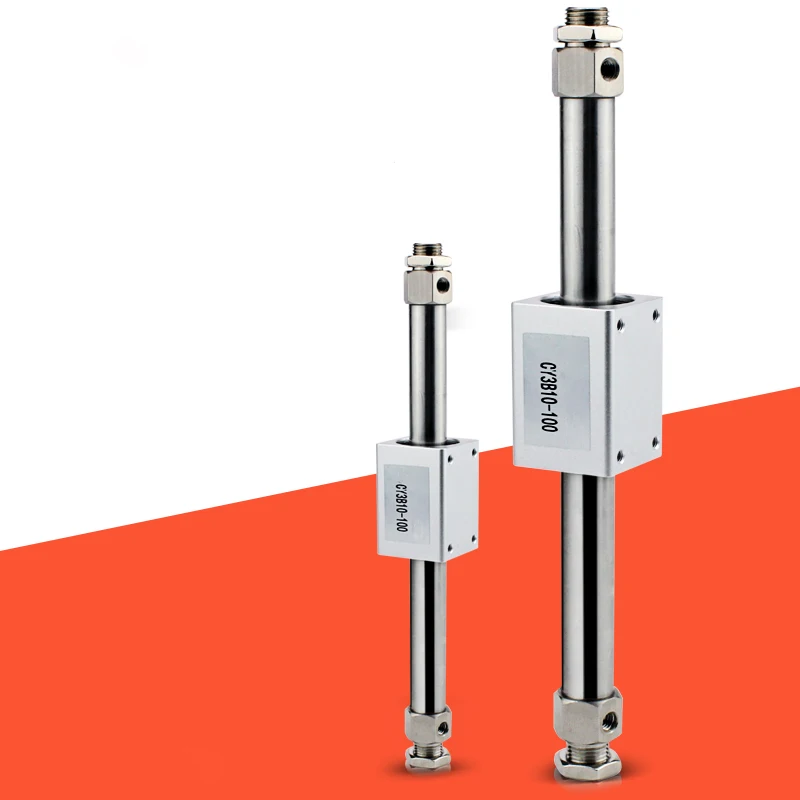 Cilindro sin vástago de acoplamiento magnético CY3B20, aleación de aluminio de alta presión, cilindro de aire sin vástago de carrera larga, CY3B20TF-200 CY3B - imagen 4