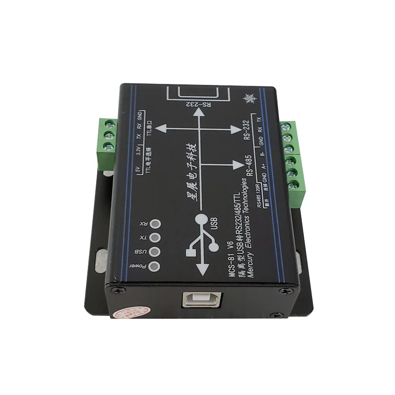 Adaptador USB FTDI aislado 3 en 1 TTL RS232 RS485 Industrial - imagen 3