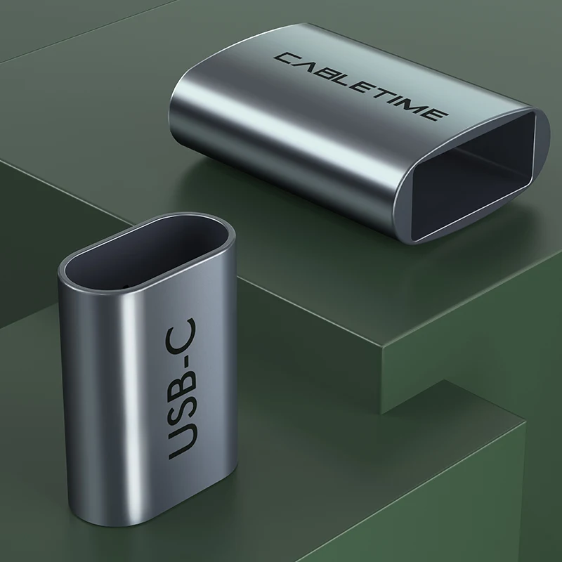 Cabletime-adaptador OTG Tpye C USB 3,0 hembra, Cable de carga rápida de 5GBPS, Datos rápidos para Xiaomi Mix 3, Huawei C380 - imagen 5