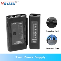 NOYAFA NF-468V/468 Probador de Cable RJ45/RJ11 para Continuidad