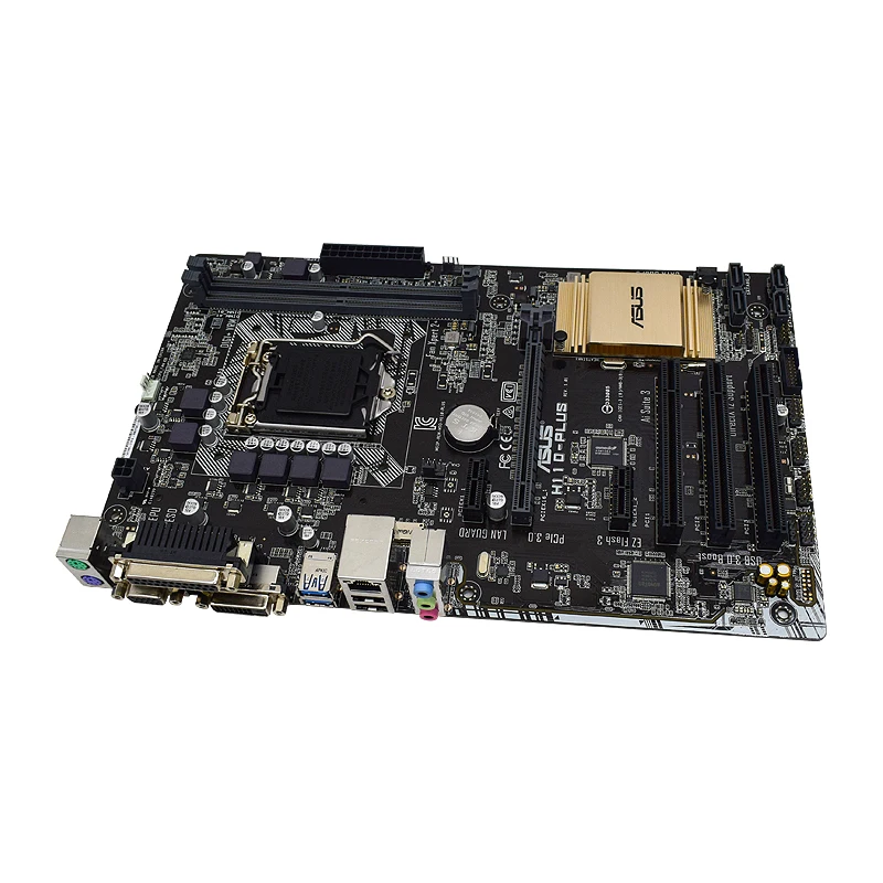 Placa base Asus H110-PLUS LGA 1151 Intel H110 DDR4 32GB compatible con Core i3-6300 i3-7300 i5-6500 i7-7700 i5-7400 cpu ATX - imagen 3