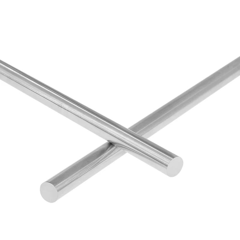 Eje lineal cromado para impresora 3D, 2 piezas, 6mm, 8mm, 10mm, 12mm, 400mm, 8mm, 400mm