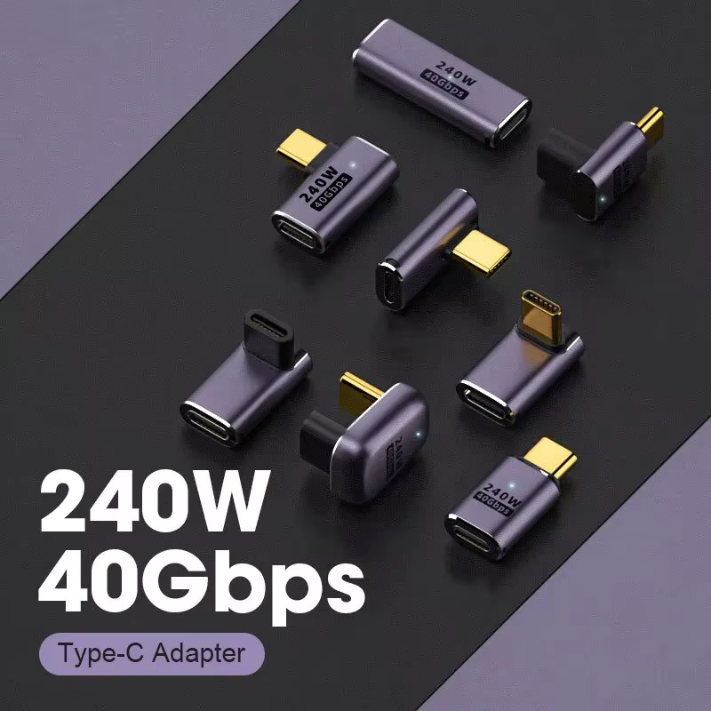 Conector USB-C MOSHOU en forma de U