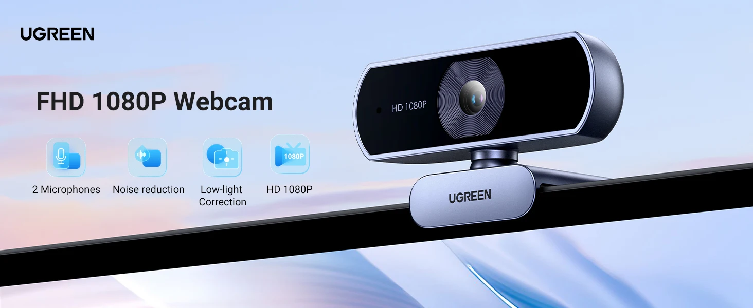 UGREEN webcam frontal