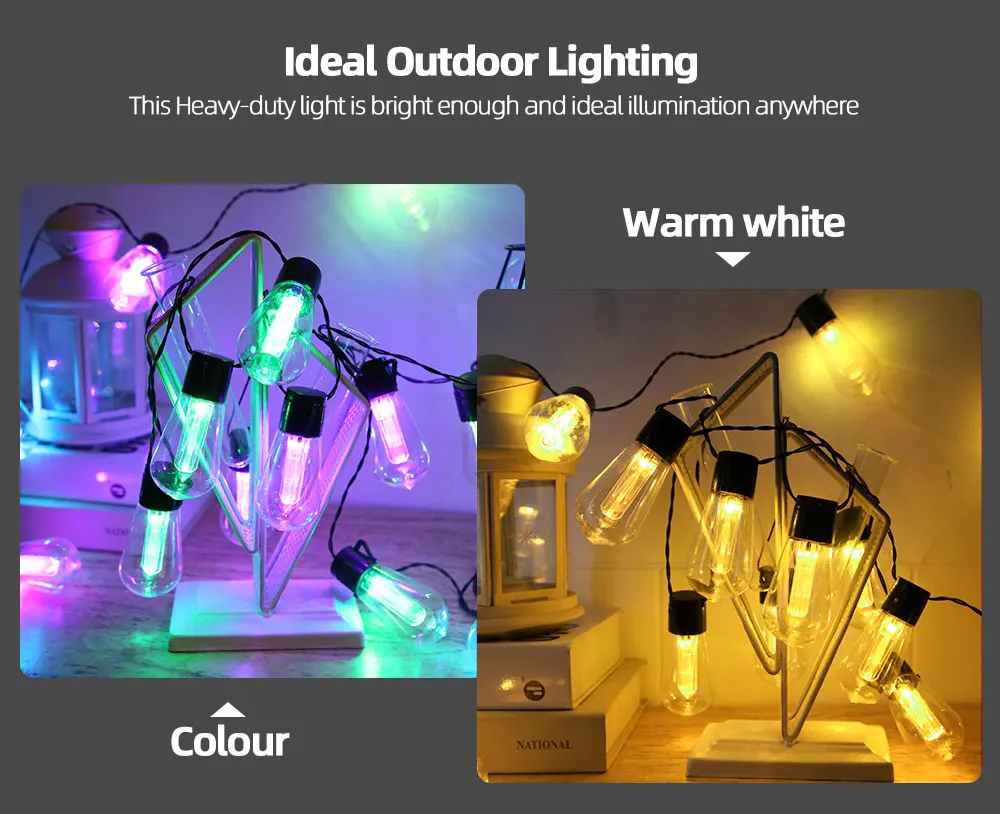 Iluminación LED para terraza y jardín