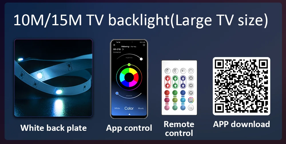 Control remoto y app