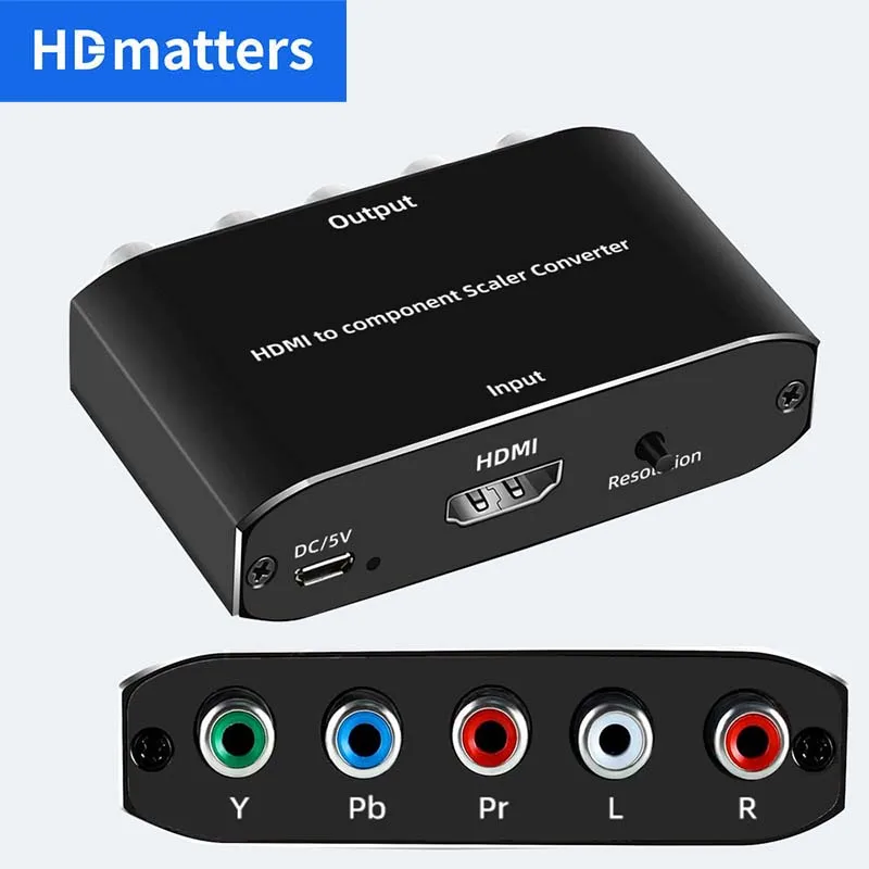 Conversor HDMI a YPbPr 1080p para PS4, Xbox y DVD - imagen 3